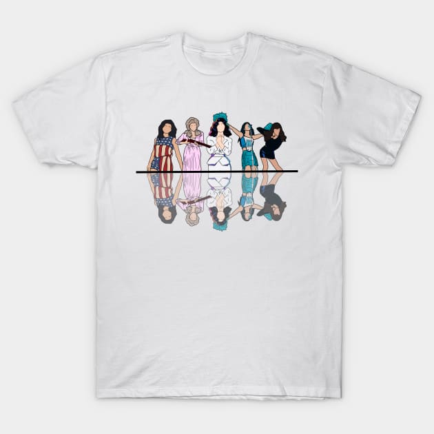 The Evolution Of Marina T-Shirt by HeavenlyTrashy